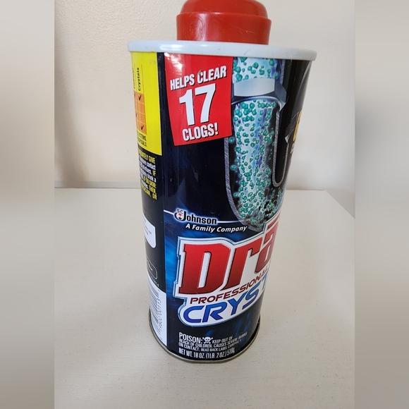Drano Professional Strength Crystals Drain Cleaner Clog - Picture 2 of 4